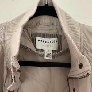 Anthropologie Utility Jacket with Marrakech Label